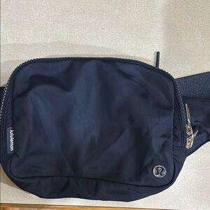 Lululemon Athletica Navy Belt Bag Minimalist Design